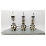 ** Vintage 8ï¿½ GE Vacuum Tubes in Porcelain Bases
