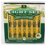 * NIB John Deere Gas Pump Light Set