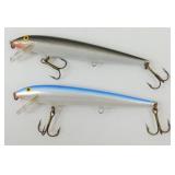 Original Rapala Fish Lures (2) - Excellent