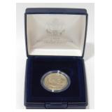 1999 Proof Susan B. Anthony Dollar with COA and