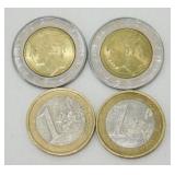 2001 France 1 Euro "Tree of Life" Coin, 2002