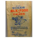 Vintage Feed Sack from Antigo, WI - 25"x14"