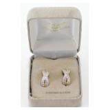 18k Gold Over Sterling Silver Earrings - 0.75ï¿½