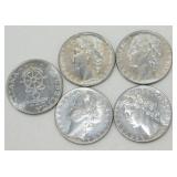 1978 100 Lire "Republic Italiana" Coin, 1979 100