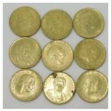 (5) 1979 200 Lire "Republic Italiana" Coins, (1)