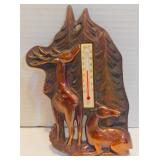 * Vintage Copper MCM Thermometer
