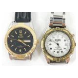 2 Quartz Wrist Watches - New Batteries