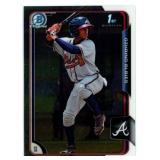 2015 Bowman Chrome Ozzie Albies Rookie Card
