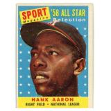 1958 Topps Hank Aaron Sport Magazine All Star