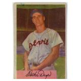 1954 Bowman Walt Dropo Baseball Card #7