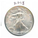 2018 U.S. Silver Eagle ASE - 1 oz Fine Silver