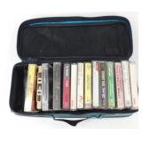 14 Cassette Tapes with Case