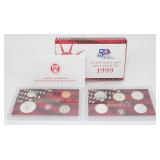 1999 U.S. Mint Silver Proof Set