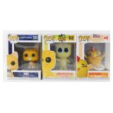 3 Funko Pop! Figures New