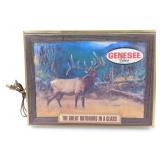 ** Genesee Beer Lighted Sign - Needs Bulb,