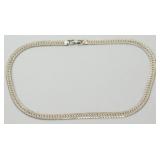 18" Omega 925 Italy Necklace - 14g