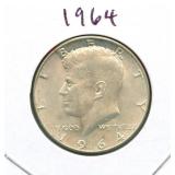 1964 Kennedy Silver Half Dollar