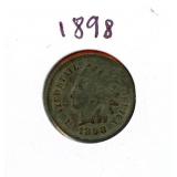 1898 U.S. Indian Head Cent
