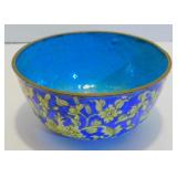 Vintage Chinese Cloisonnï¿½ Enamel Bowl