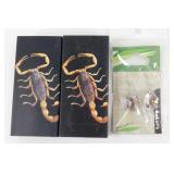 Beetle Earrings & Keychains