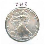 2018 U.S. Silver Eagle ASE - 1 oz Fine Silver