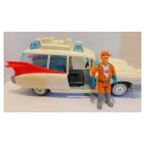 1984 Ghostbusters Ecto-1 Car & Action Figure