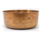 Antique 9.5" Copper Bowl