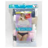 New 7 Pack of Hanes Breathable Ribbed Cotton