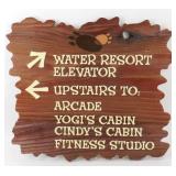 * Yogi Bear Campground Sign