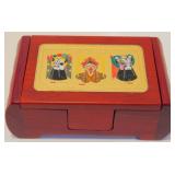 Vintage Chinese Wooden Trinket Box