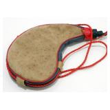 Vintage Spanish Suede Leather Bota Canteen