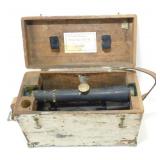 Antique Berger Survey Transit in Wood Carrying