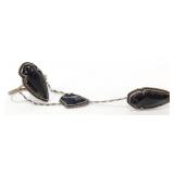 Pamela Love Sterling Statement Black Arrowhead