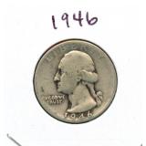 1946 Washington Silver Quarter
