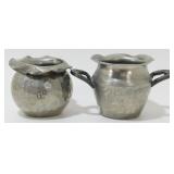 2 "Pick Me Out" Antique Silver Plate Toothpick