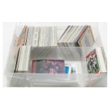 Group of Sports Cards in Plastic Case