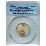 2009-P Virgin Island Quarter - ANACS SP 69
