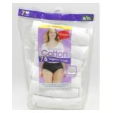 New 7 Pack of Hanes Breathable Cotton Tagless