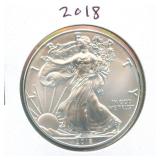 2018 U.S. Silver Eagle ASE - 1 oz Fine Silver