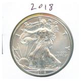 2018 U.S. Silver Eagle ASE - 1 oz Fine Silver