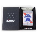 Zippo Pabst Blue Ribbon Beer in the Box - Never