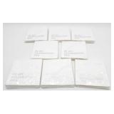 8 New 30 Count Packages of Beverage Napkins