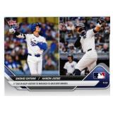 2025 Topps Now Shohei Ohtani / Aaron Judge