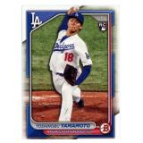 2024 Topps Yoshinobu Yamamoto Rookie Card #36