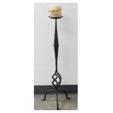* Wrought Iron Candle Stand