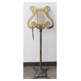** Brass Vintage Music Stand - Has Some Damage on