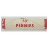 Roll of Uncirculated 1974 Lincoln Memorial Cents
