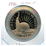 1986-S Statue of Liberty Commemorative Half