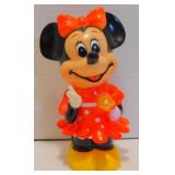 Vintage Minnie Mouse Coin Bank - 6.5"