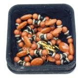Red Jasper Necklace, Bracelet and Earring Set